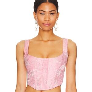 For Love and Lemons Mira Crop Top